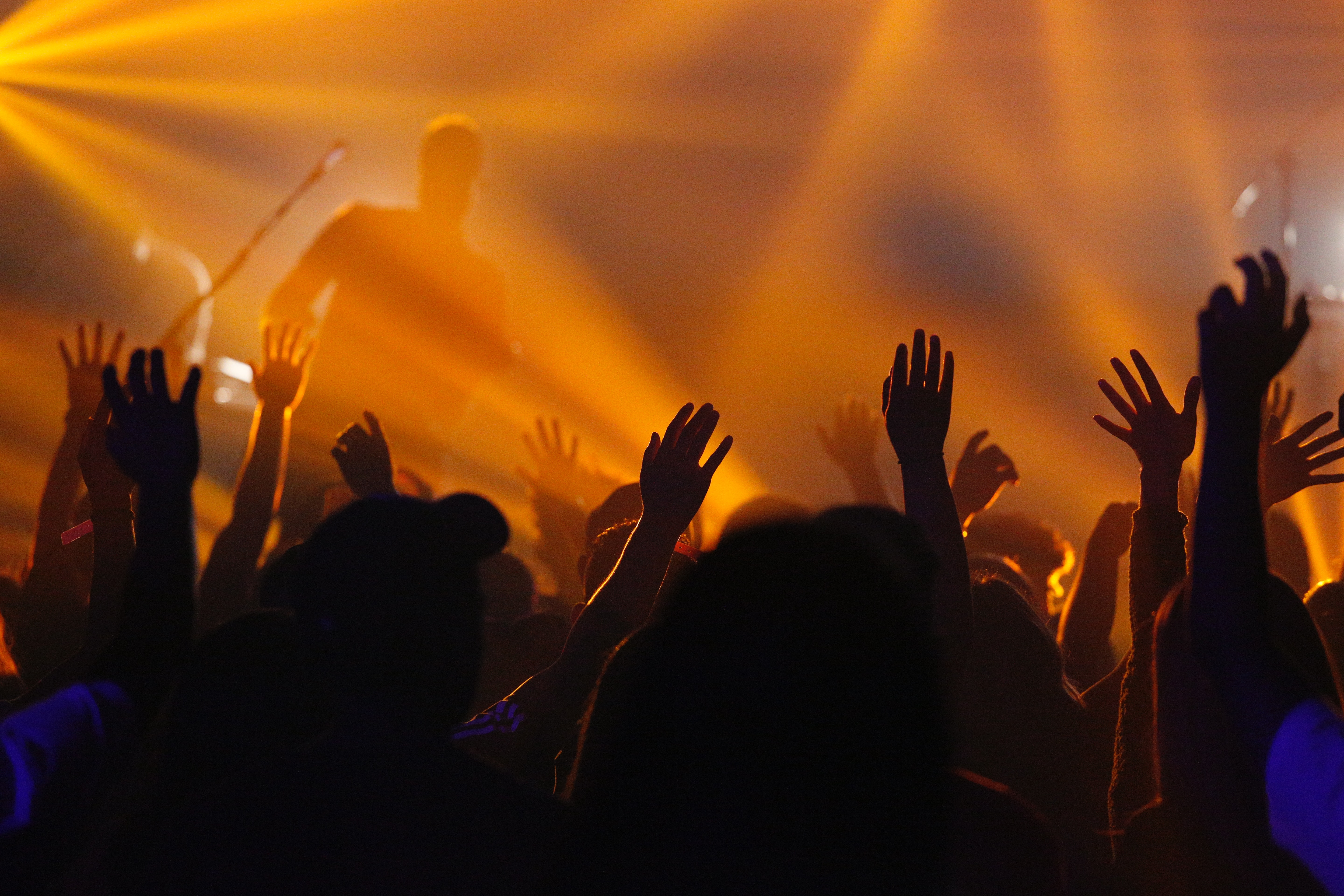 People gathered in faith and community